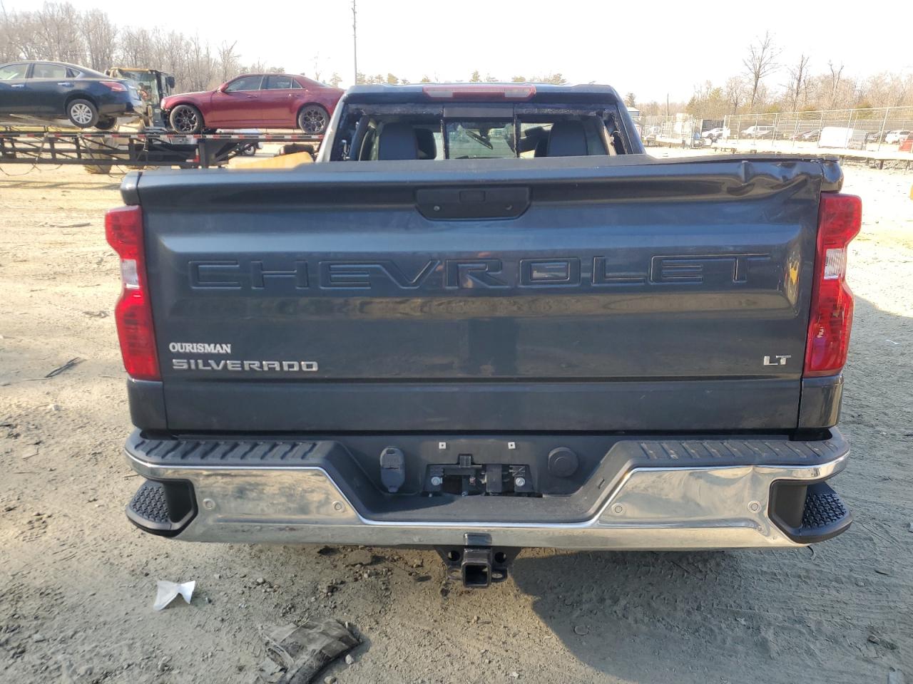 2020 Chevrolet Silverado VIN 1GCVYDED8LZ240396 Copart auction photo, front end / side damage thumbnail 6