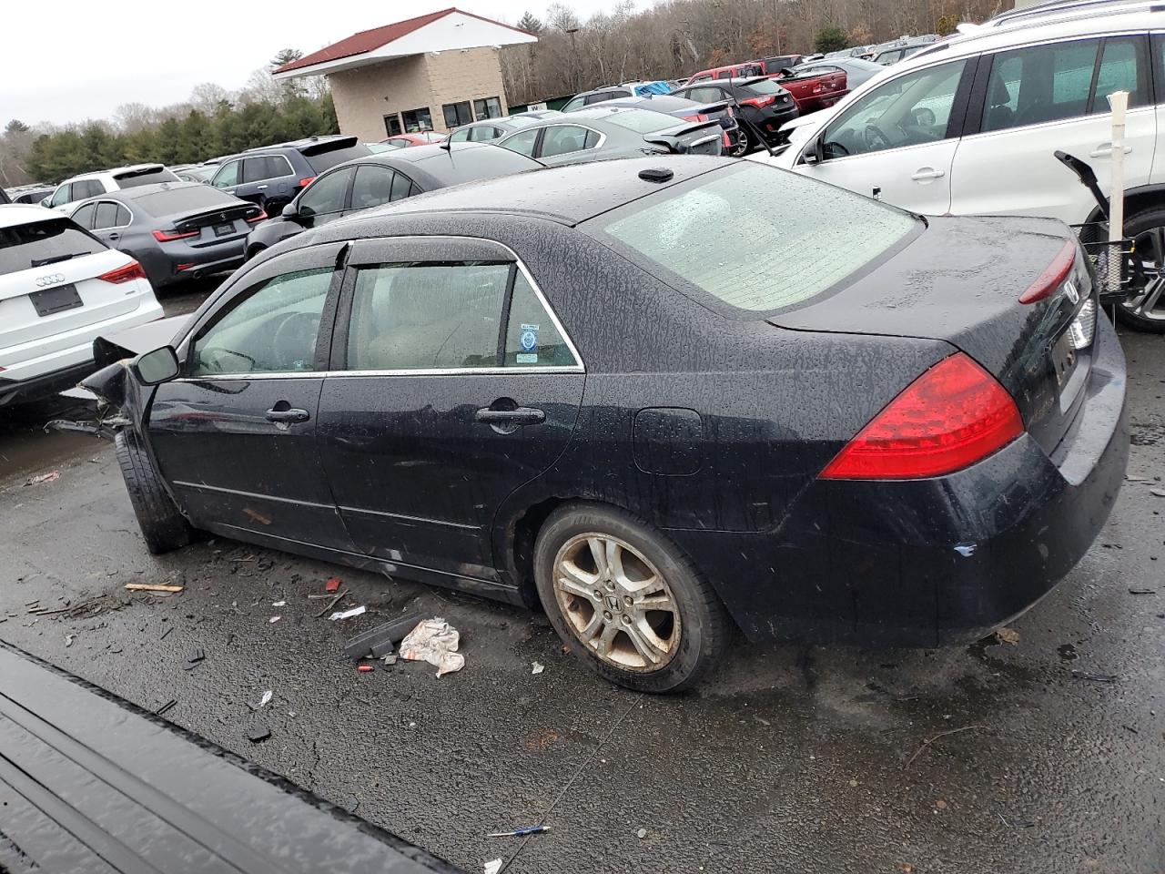 2006 Honda Accord VIN 1HGCM56866A115878 Copart auction photo, front end / minor dent/scratches damage thumbnail 2