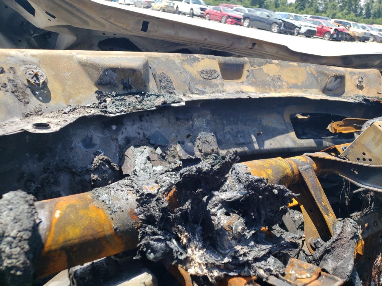 2018 Ford EcoSport VIN MAJ3P1TE7JC187670 Copart auction photo, burn damage thumbnail 9