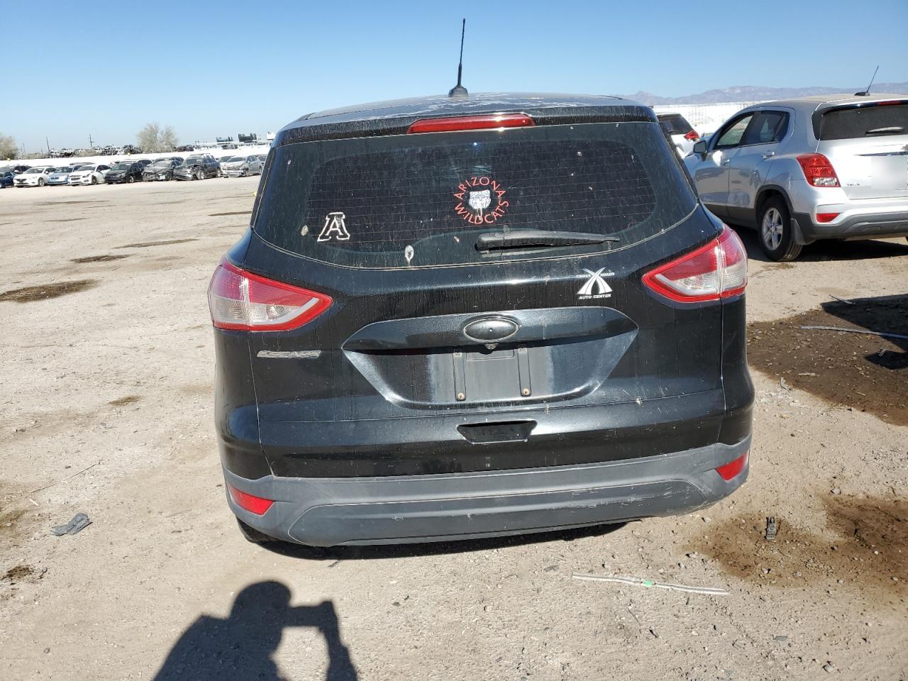 2015 Ford Escape VIN 1FMCU0F79FUA56599 Copart auction photo, front end / frame damage damage thumbnail 6