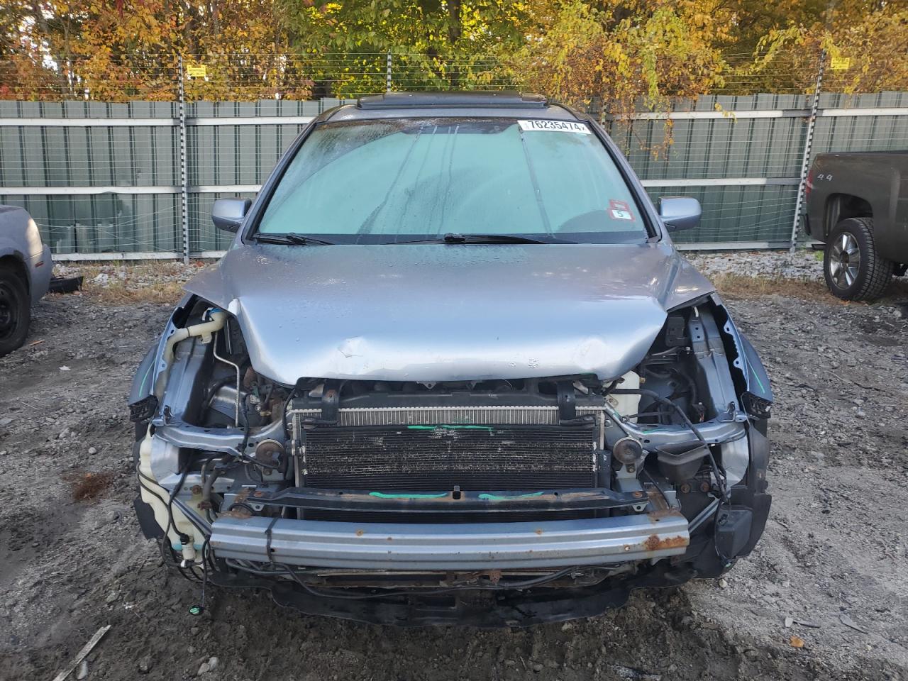 2008 Honda CR-V VIN JHLRE48788C015974 Copart auction photo, front end / minor dent/scratches damage thumbnail 5