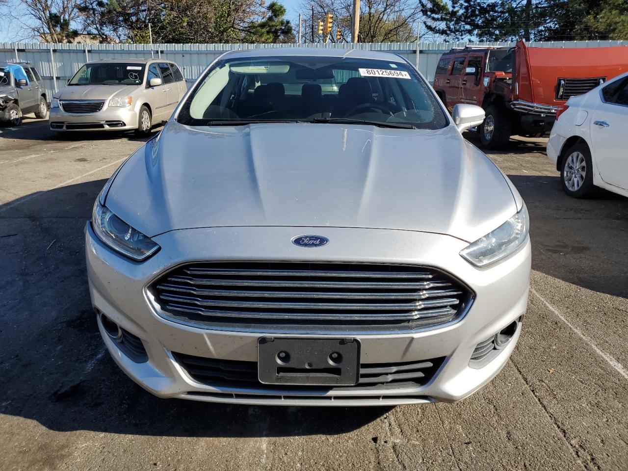 2015 Ford Fusion VIN 3FA6P0H71FR142704 Copart auction photo, side damage thumbnail 5