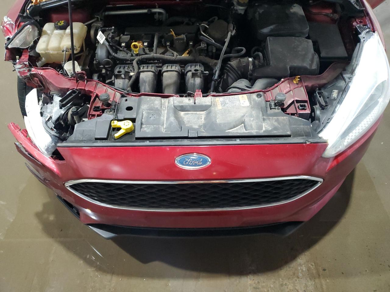 2015 Ford Focus VIN 1FADP3F25FL365102 Copart auction photo, front end damage thumbnail 11