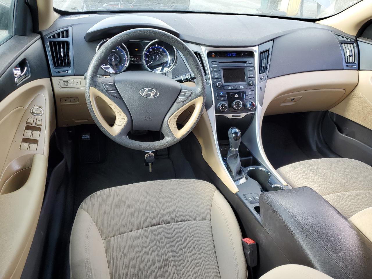 2014 Hyundai Sonata VIN 5NPEB4AC6EH935422 Copart auction photo, vandalism / minor dent/scratches damage thumbnail 8