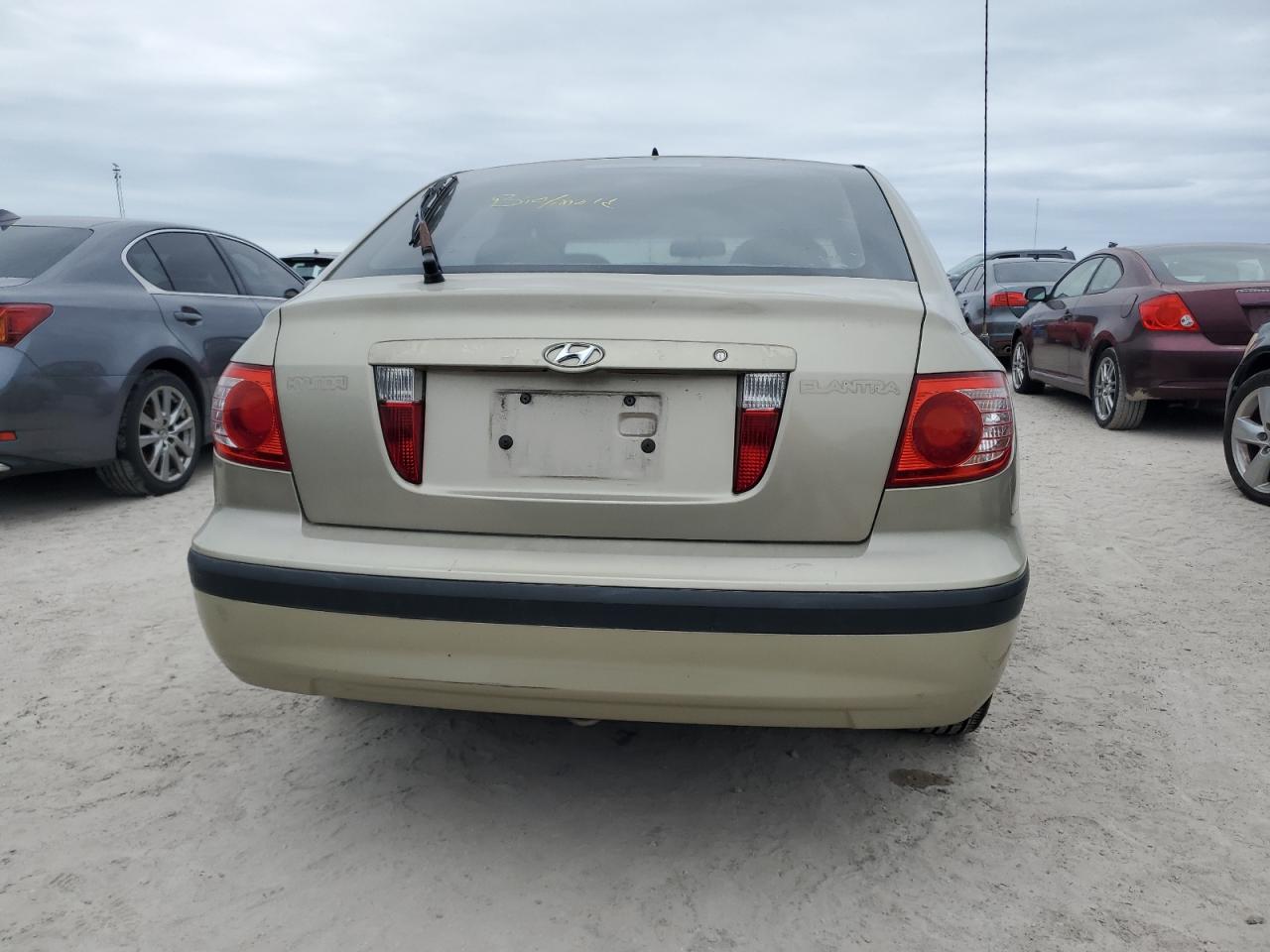 2005 Hyundai Elantra VIN KMHDN56D55U176807 Copart auction photo, water/flood damage thumbnail 6