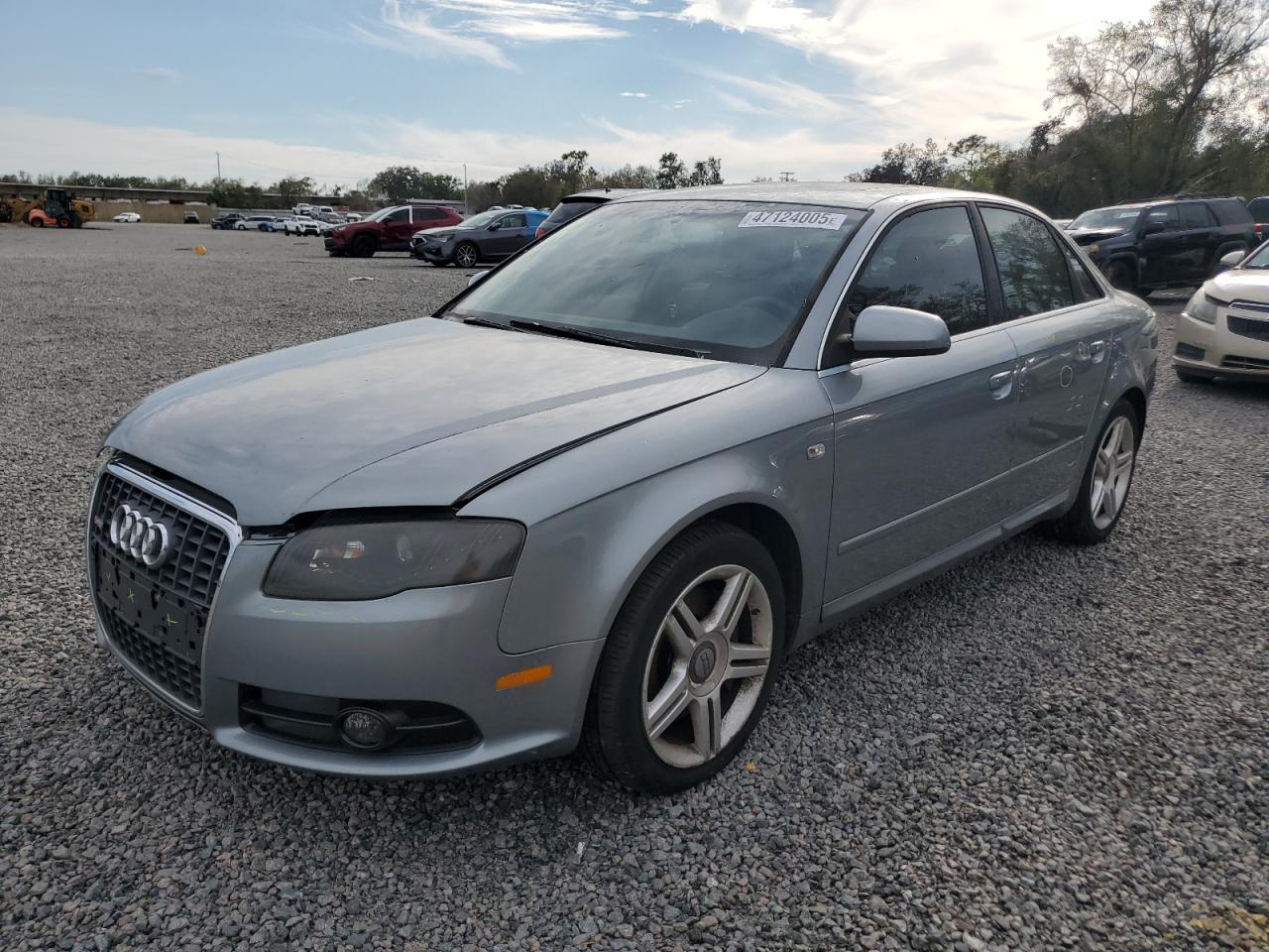 2008 Audi A4 VIN WAUDF78E68A084773