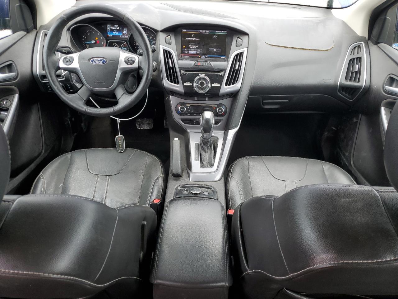 2014 Ford Focus VIN 1FADP3N26EL299028 Copart auction photo, front end / rear end damage thumbnail 8