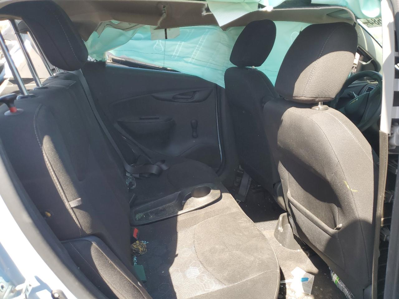 2016 Chevrolet Spark VIN KL8CB6SA9GC619214 Copart auction photo, front end / rear end damage thumbnail 11