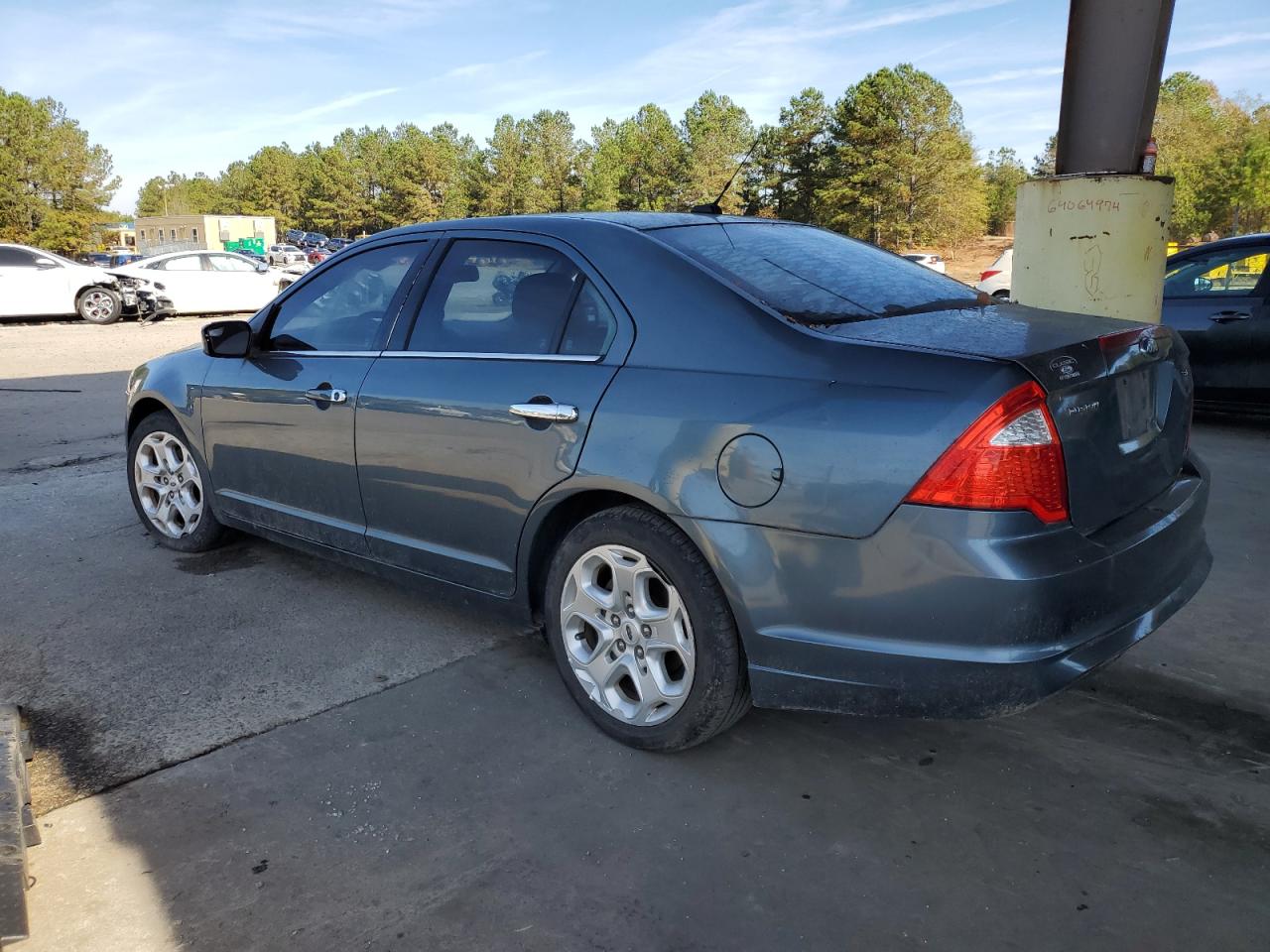 2011 Ford Fusion VIN 3FAHP0HA2BR217439 Copart auction photo, mechanical / rear end damage thumbnail 2