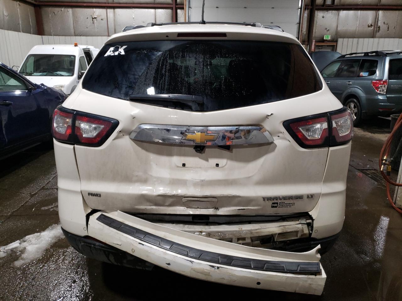 2014 Chevrolet Traverse VIN 1GNKVHKD4EJ279583 Copart auction photo, rear end damage thumbnail 6
