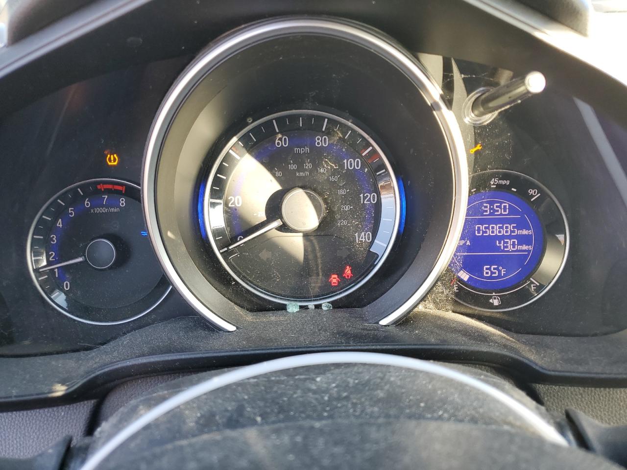 2017 Honda Fit VIN 3HGGK5G59HM701220 Copart auction photo, rear end / side damage thumbnail 9