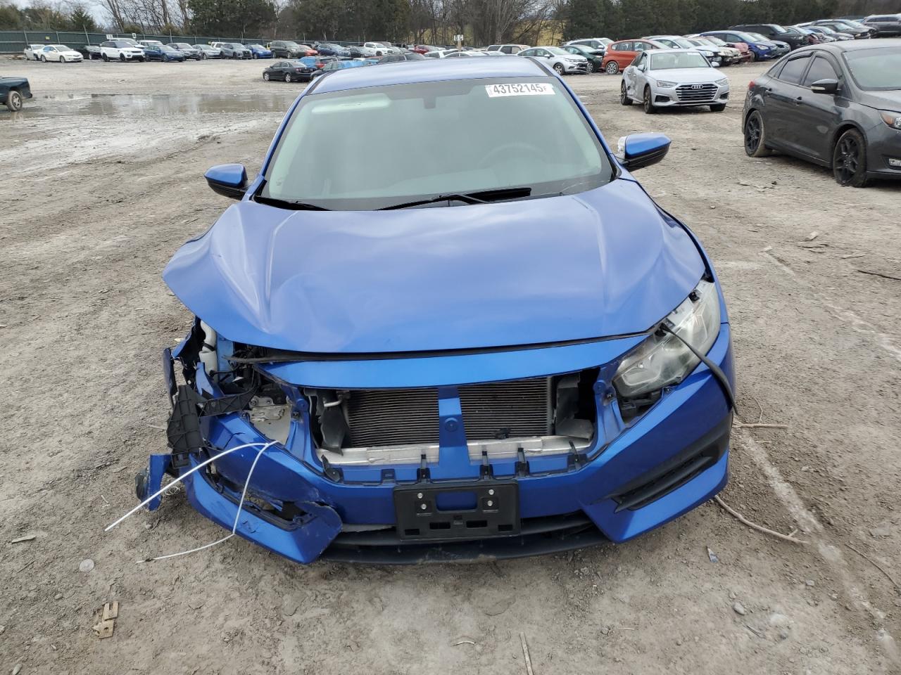 2016 Honda Civic VIN 19XFC2F54GE218329 Copart auction photo, all over / undercarriage damage thumbnail 5