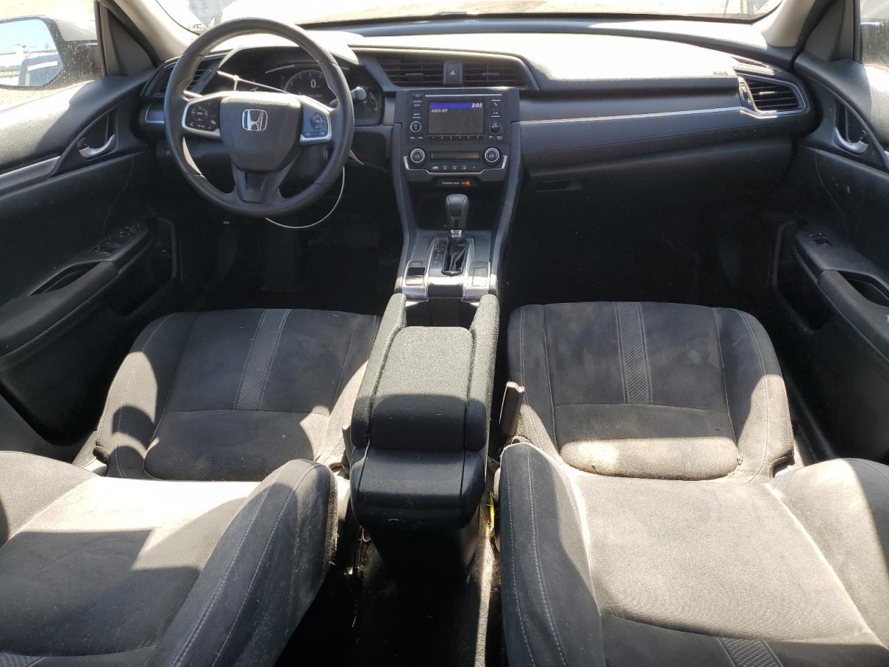 2019 Honda Civic VIN 2HGFC2F65KH537374 Copart auction photo, front end / frame damage damage thumbnail 8
