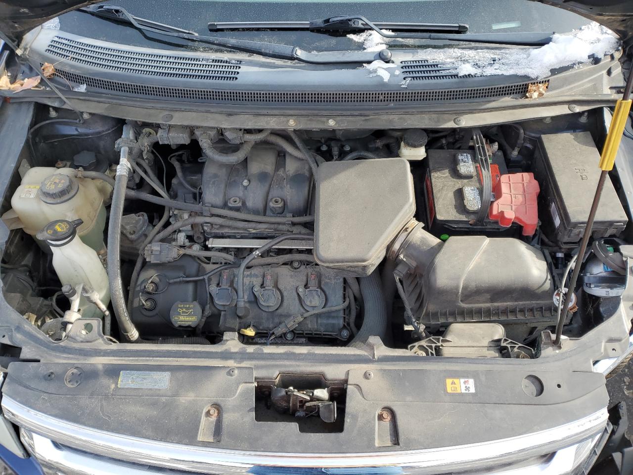2011 Ford Edge VIN 2FMDK3JC6BBB09758 Copart auction photo, front end damage thumbnail 12