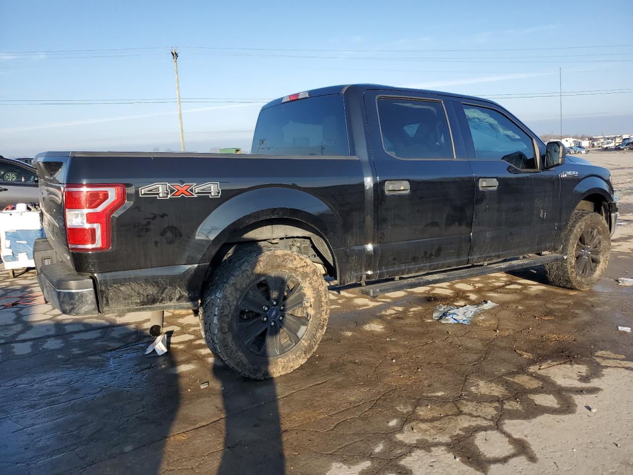 2019 Ford F-150 VIN 1FTEW1E40KFB19852 Copart auction photo, rollover / side damage thumbnail 3