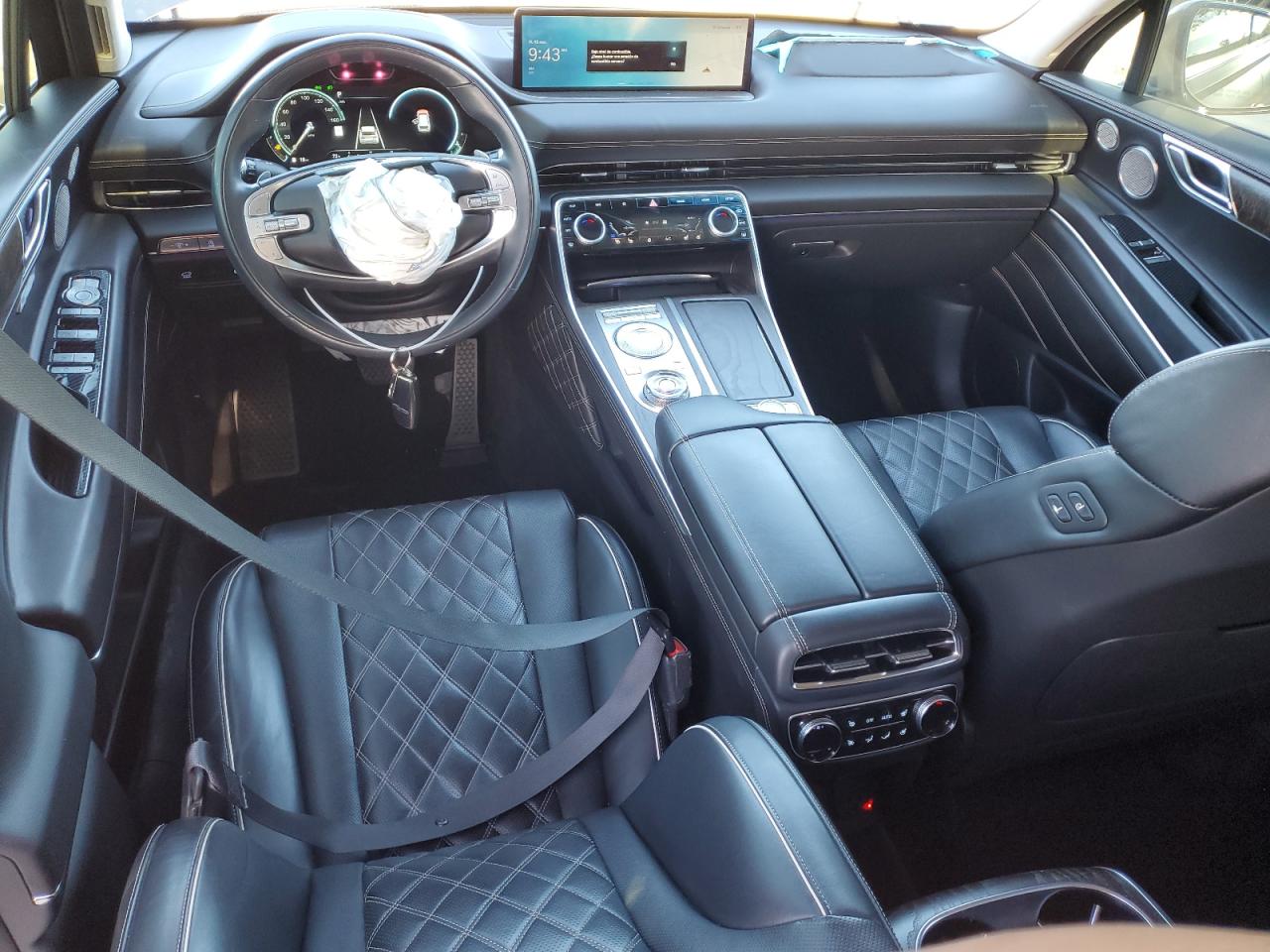 2022 Genesis Gv80 VIN KMUHCESC2NU087993 Copart auction photo, front end damage thumbnail 8