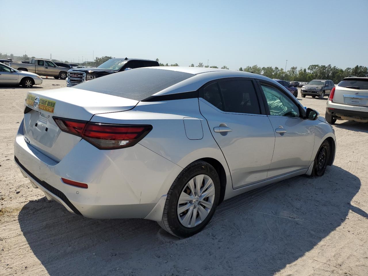 2021 Nissan Sentra VIN 3N1AB8BVXMY268848 Copart auction photo, front end damage thumbnail 5