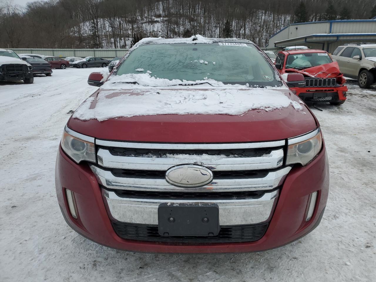 2014 Ford Edge VIN 2FMDK4JC6EBB20642 Copart auction photo, all over damage thumbnail 5