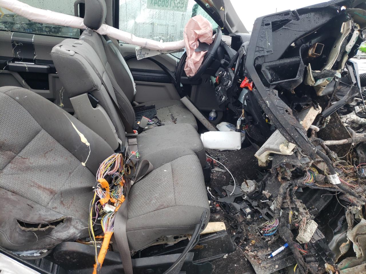 2020 Ford F-150 VIN 1FTEW1E4XLKE12232 Copart auction photo, all over damage thumbnail 7