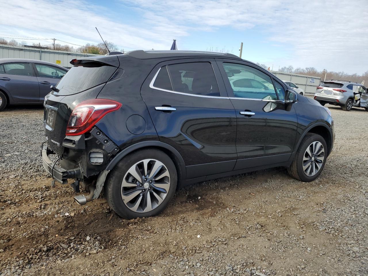 2022 Buick Encore VIN KL4CJESM9NB541092 Copart auction photo, side / undercarriage damage thumbnail 3