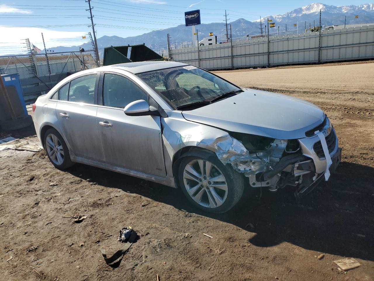 2015 Chevrolet Cruze VIN 1G1PG5SB9F7249265 Copart auction photo, front end damage thumbnail 4