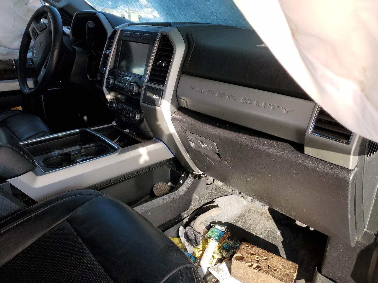 2019 Ford F350 VIN 1FT8W3BT0KEE70514 Copart auction photo, front end / side damage thumbnail 8