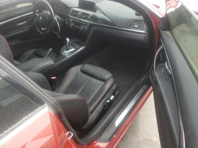 2016 BMW 4er VIN WBA3R1C56GK529285 Copart auction photo, mechanical damage thumbnail 8