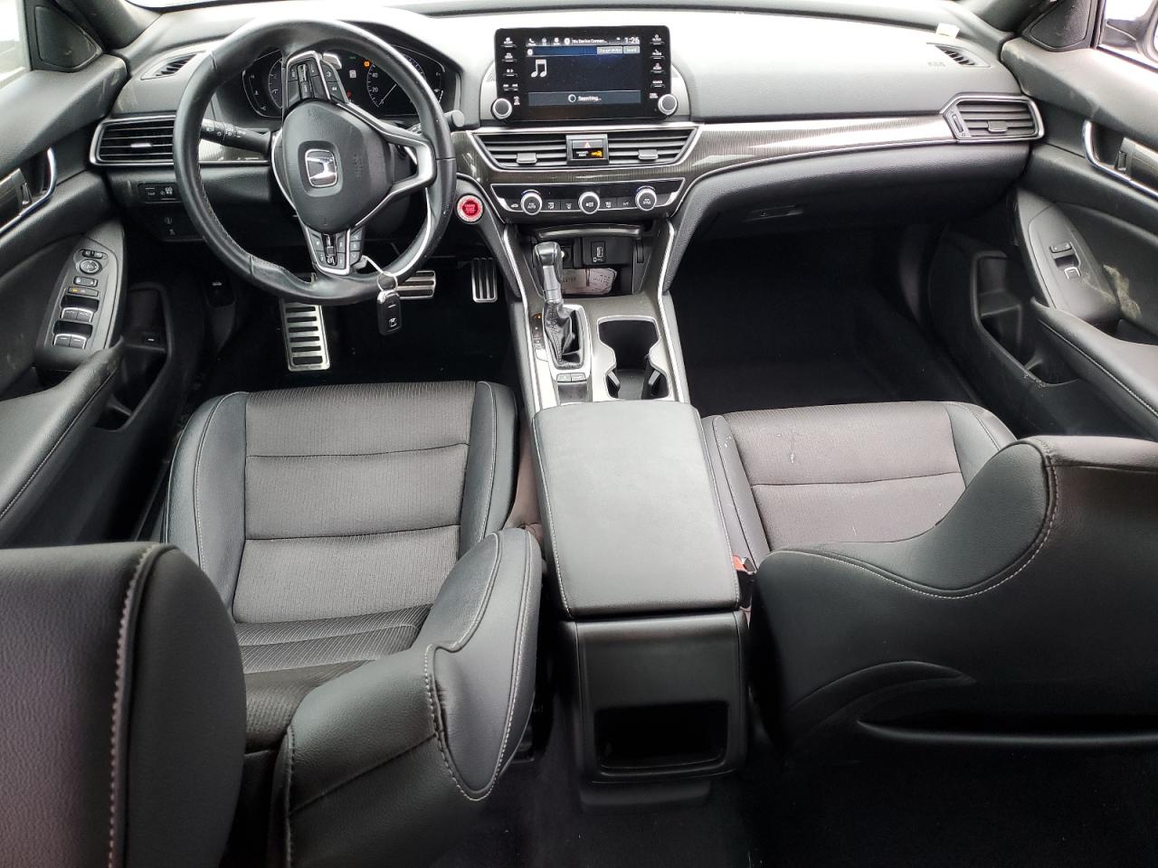 2019 Honda Accord VIN 1HGCV1F33KA097649 Copart auction photo, side / front end damage thumbnail 8