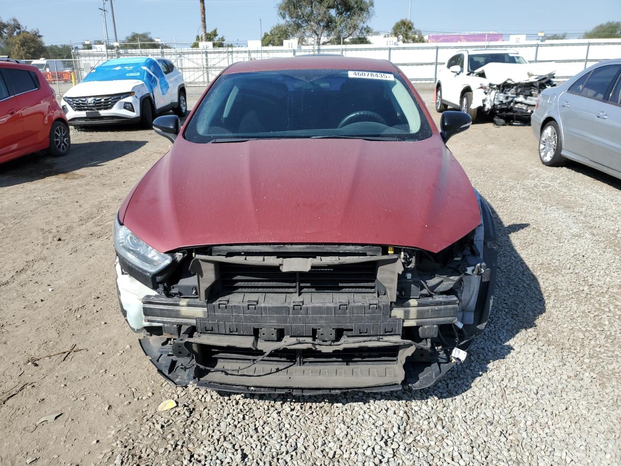 2016 Ford Fusion VIN 3FA6P0LU2GR342165 Copart auction photo, front end damage thumbnail 5