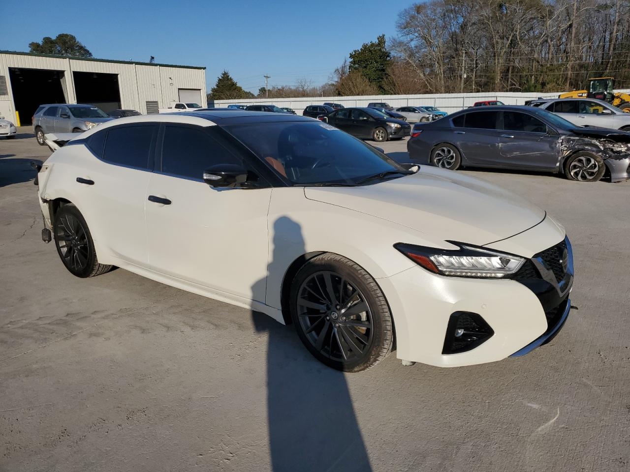 2019 Nissan Maxima VIN 1N4AA6AV6KC383738 Copart auction photo, rear end damage thumbnail 4