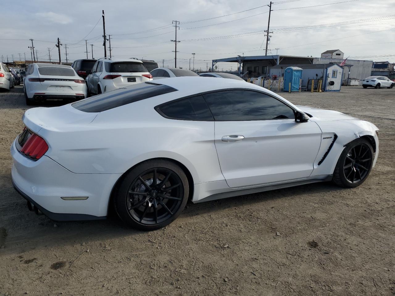 2016 Ford Mustang VIN 1FA6P8JZ2G5521547 Copart auction photo, front end / rear end damage thumbnail 3