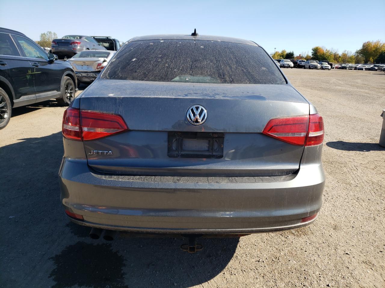 2015 Volkswagen Jetta VIN 3VW1K7AJXFM210090 Copart auction photo, front end damage thumbnail 6