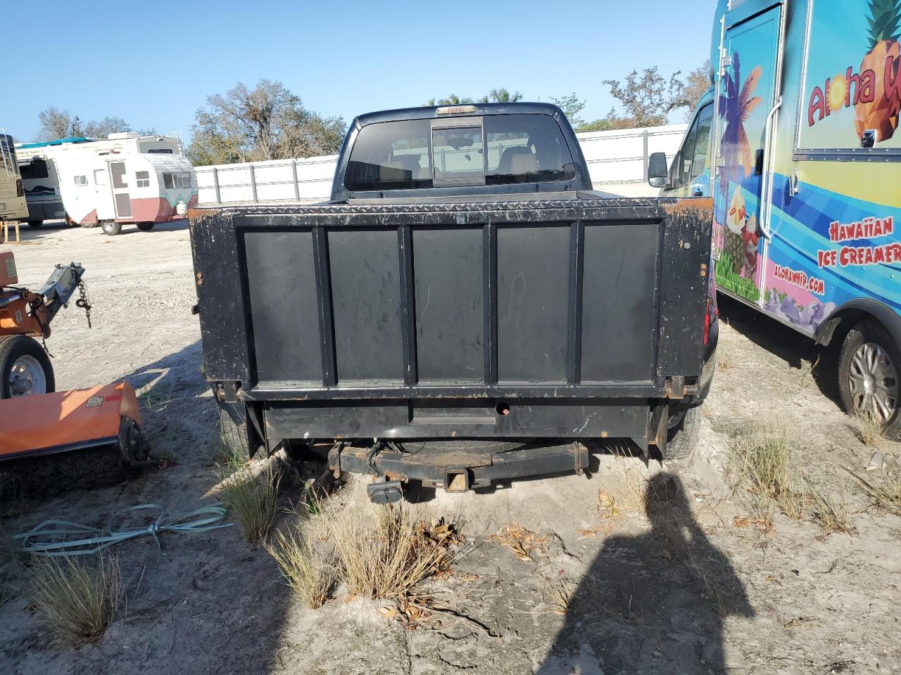 2008 Ford F450 VIN 1FTXW43R78EA00395 Copart auction photo, water/flood damage thumbnail 6