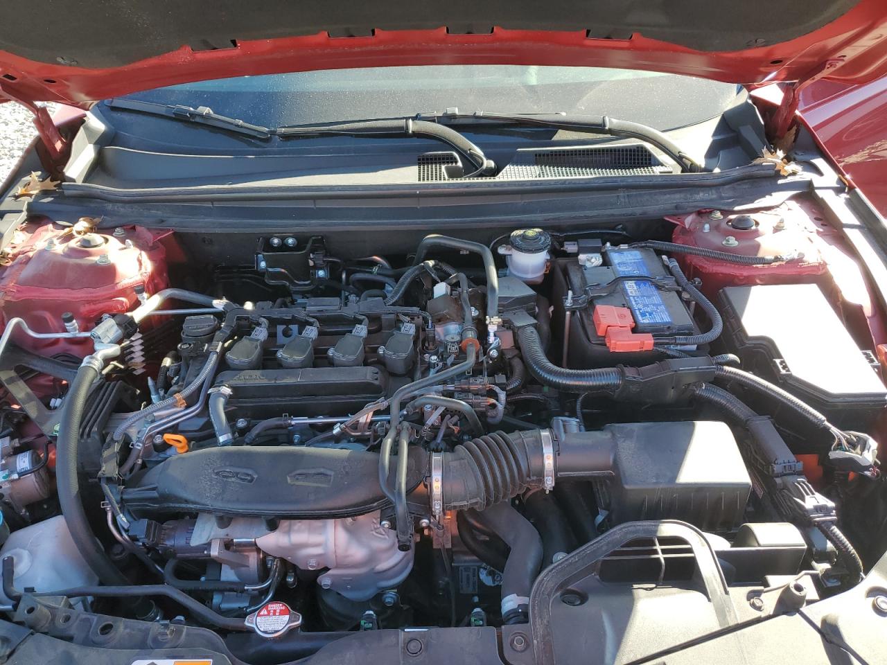 2024 Honda Accord VIN 1HGCY1F27RA077297 Copart auction photo, rear end damage thumbnail 12