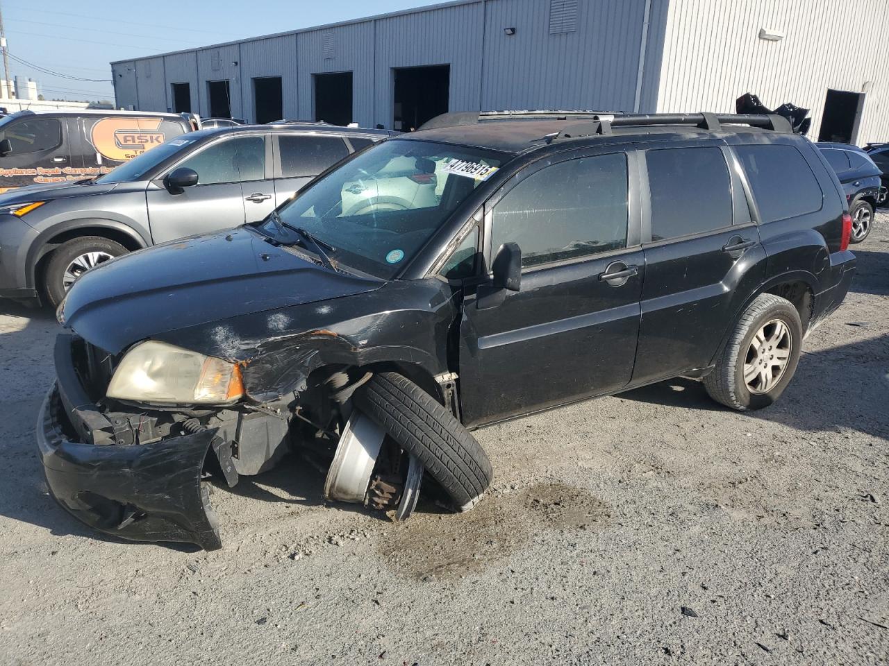 2007 Mitsubishi Endeavor VIN 4A4MM21S67E070934 - Copart auction photo