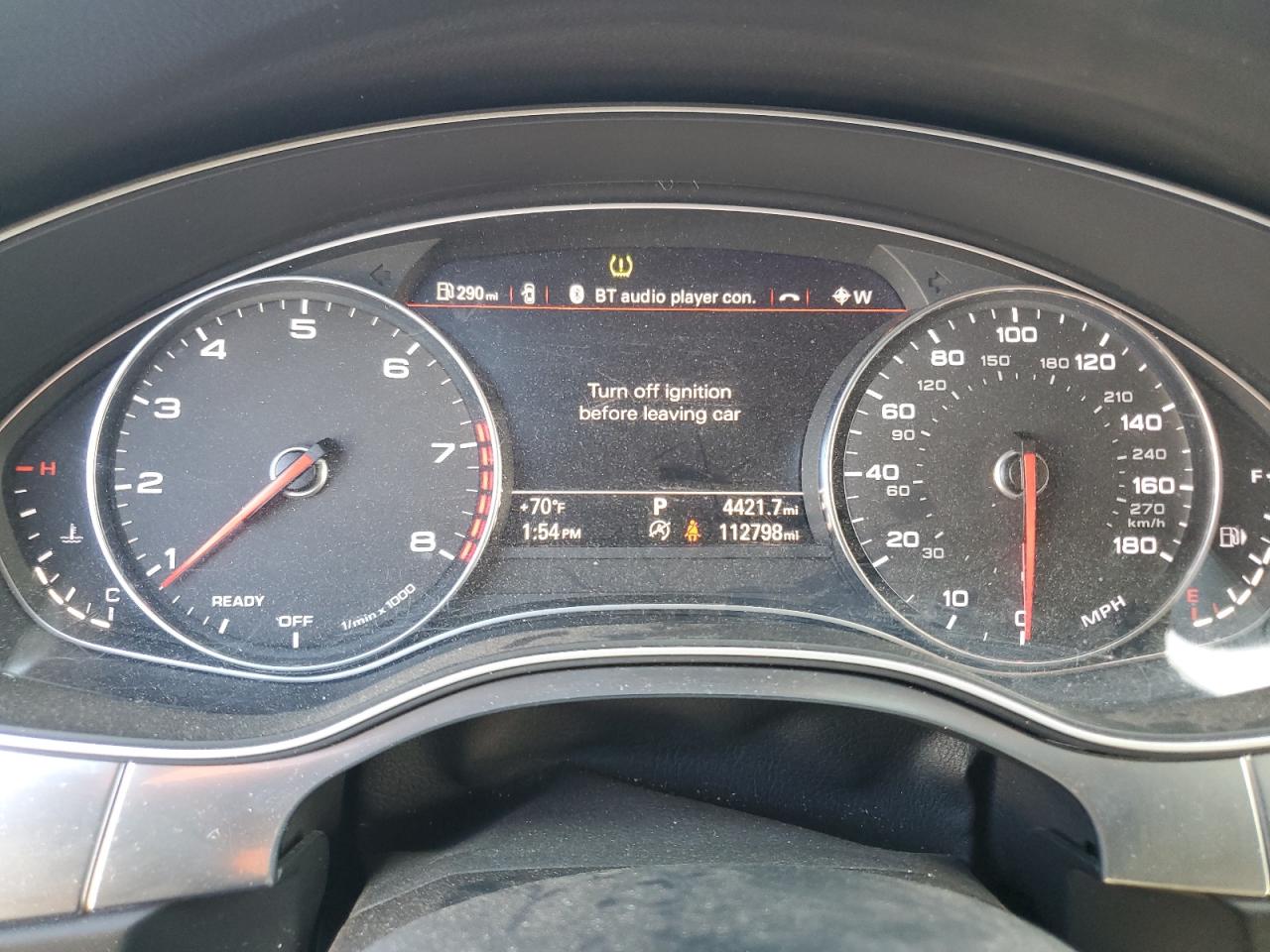 2016 Audi A6 VIN WAUGFAFC6GN013401 Copart auction photo, minor dent/scratches damage thumbnail 9