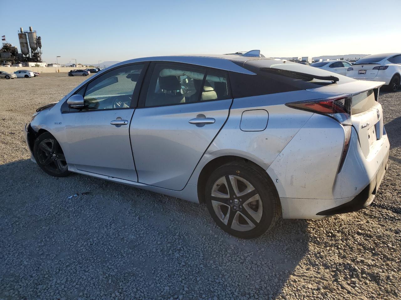 2016 Toyota Prius VIN JTDKARFU1G3505042 Copart auction photo, front end / rear end damage thumbnail 2