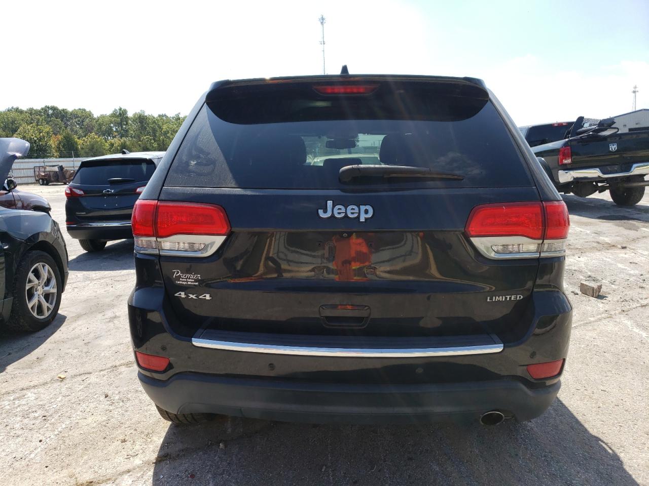 2015 Jeep Grand Cherokee VIN 1C4RJFBG7FC840270 Copart auction photo, front end damage thumbnail 6
