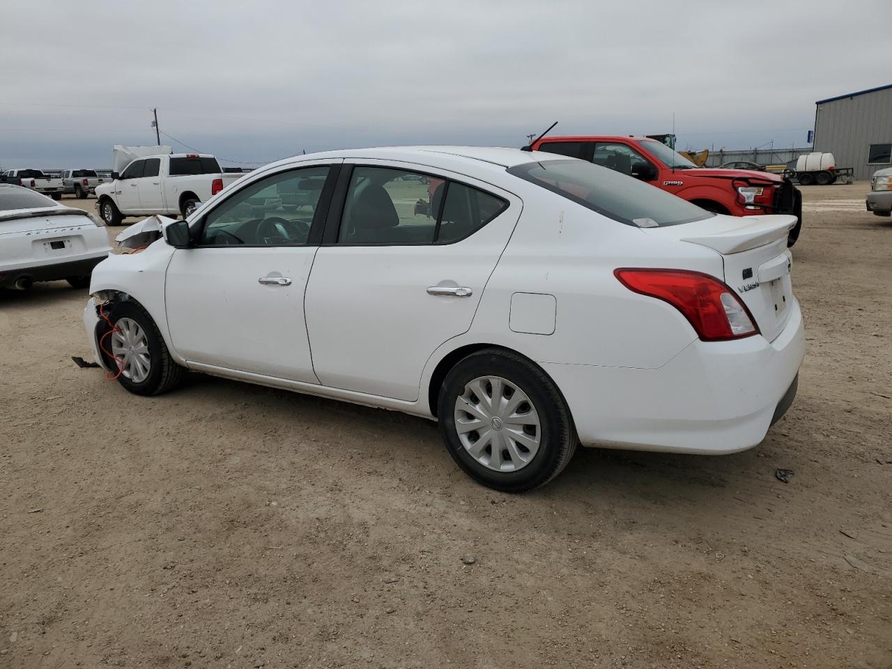 2017 Nissan Versa VIN 3N1CN7AP9HL840766 Copart auction photo, front end damage thumbnail 2