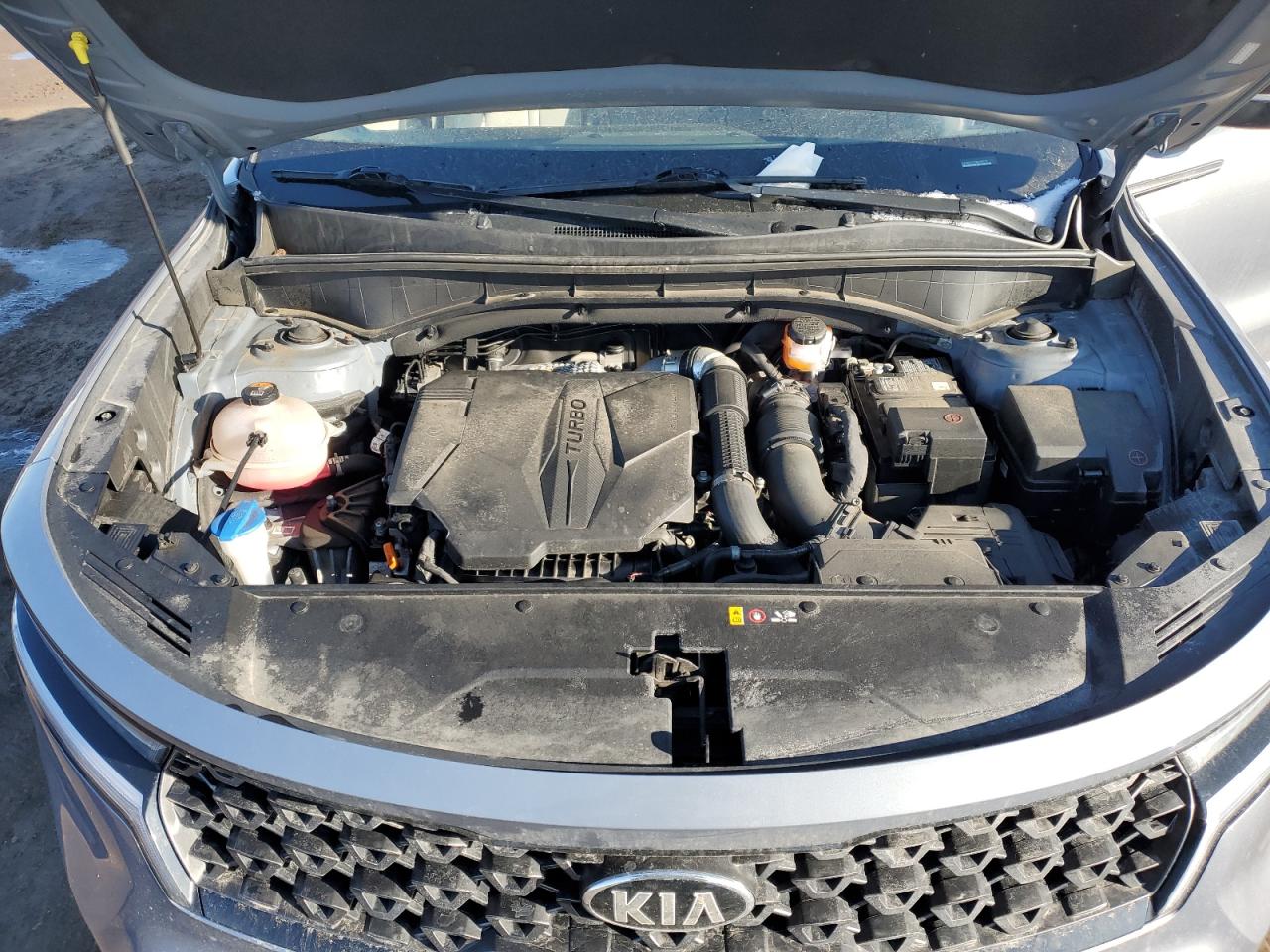 2021 KIA Sorento VIN 5XYRHDLF7MG068772 Copart auction photo, rear end damage thumbnail 12