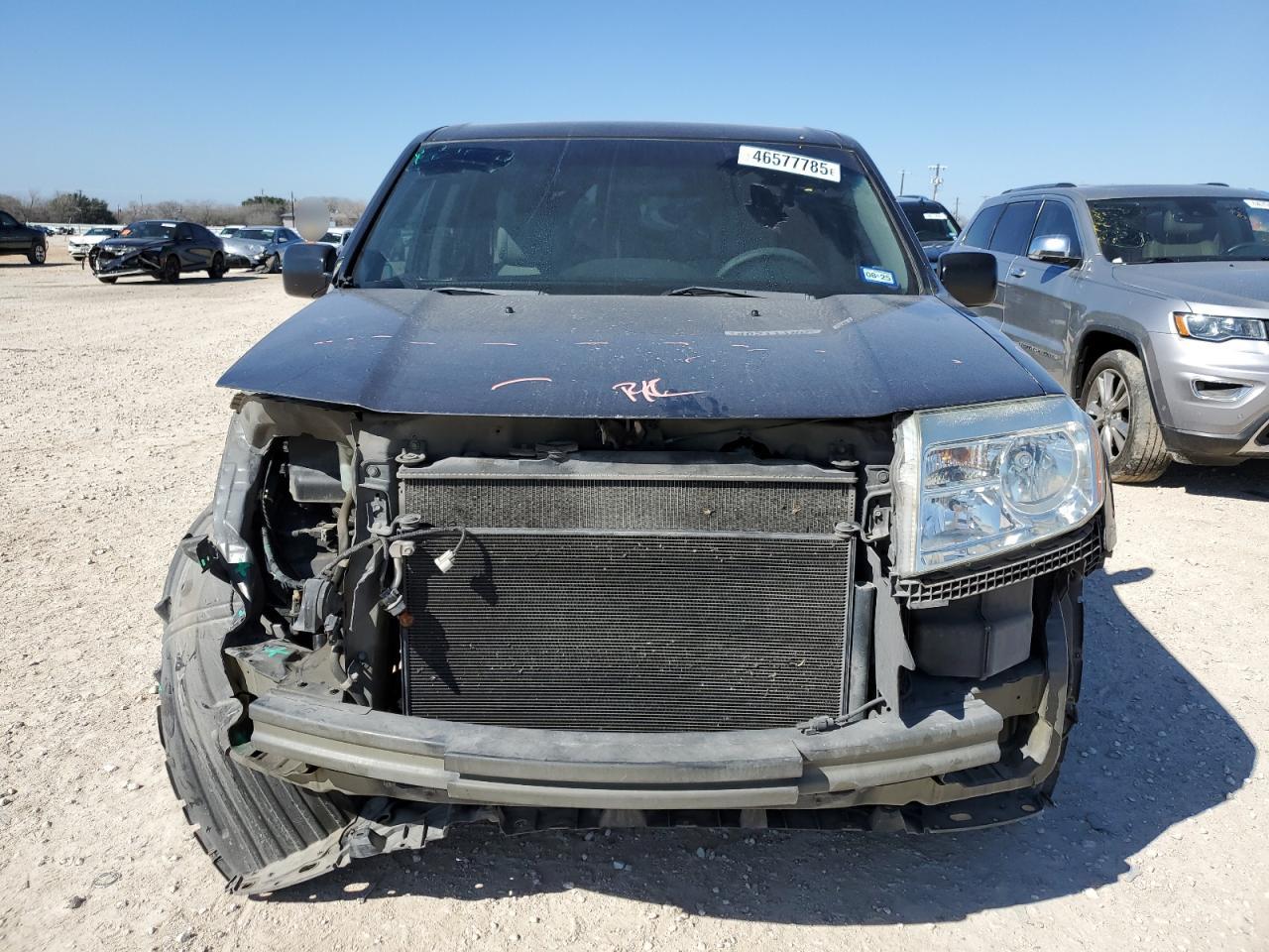 2013 Honda Pilot VIN 5FNYF3H26DB006479 Copart auction photo, front end damage thumbnail 5