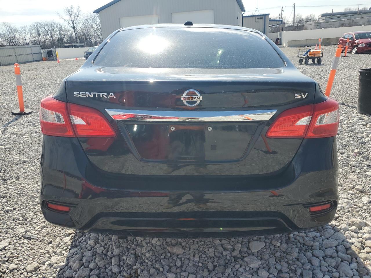 2019 Nissan Sentra VIN 3N1AB7AP1KY237823 Copart auction photo, front end / side damage thumbnail 6