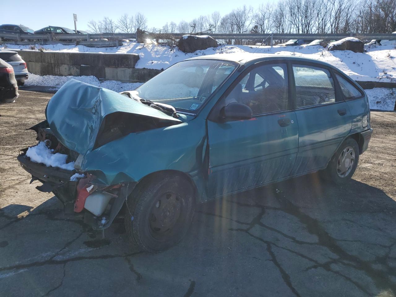 1994 Ford Aspire VIN KNJLT06H6R6107062 - Copart auction photo