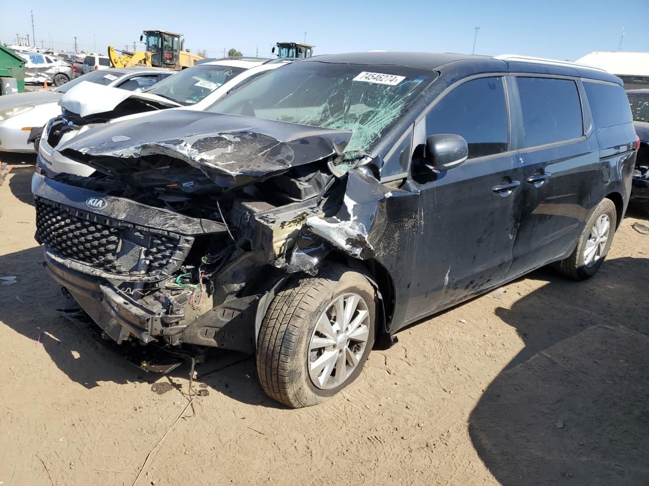 2015 KIA Sedona VIN KNDMB5C10F6030859