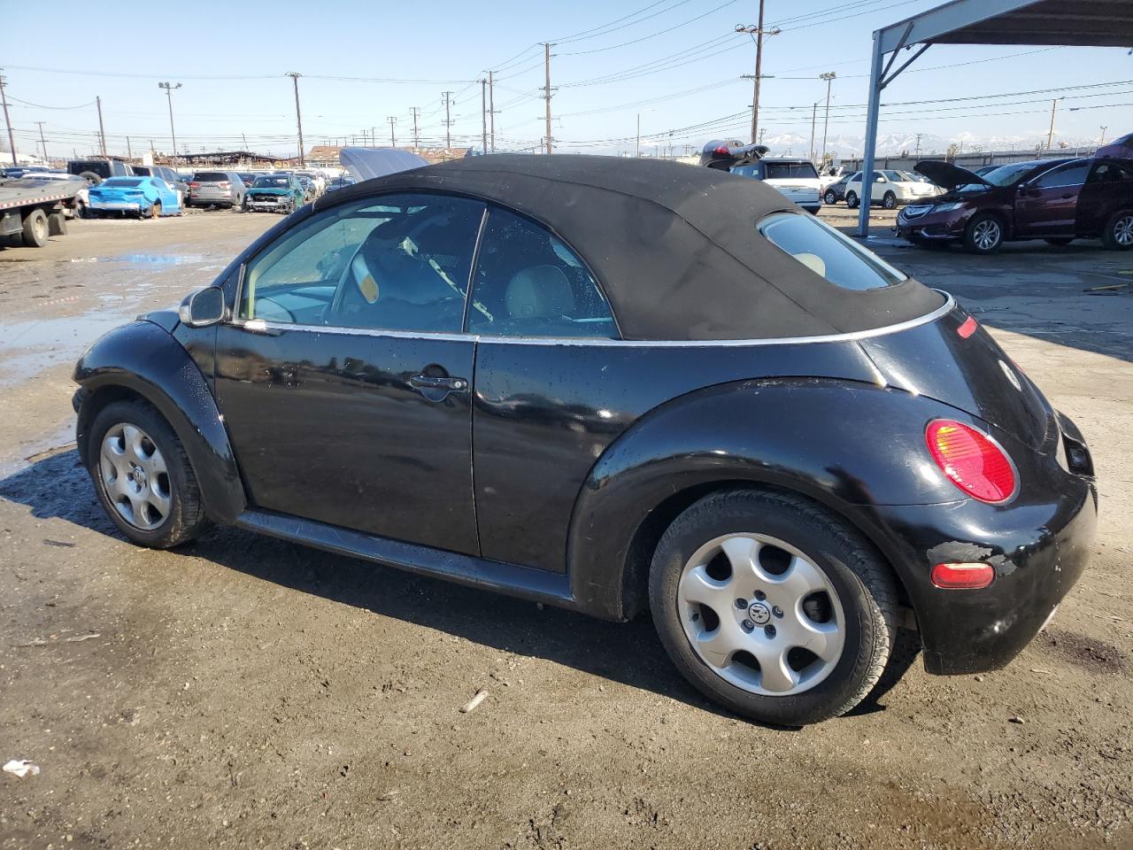 2003 Volkswagen Beetle VIN 3VWCK21Y83M307969 Copart auction photo, front end / stripped damage thumbnail 2