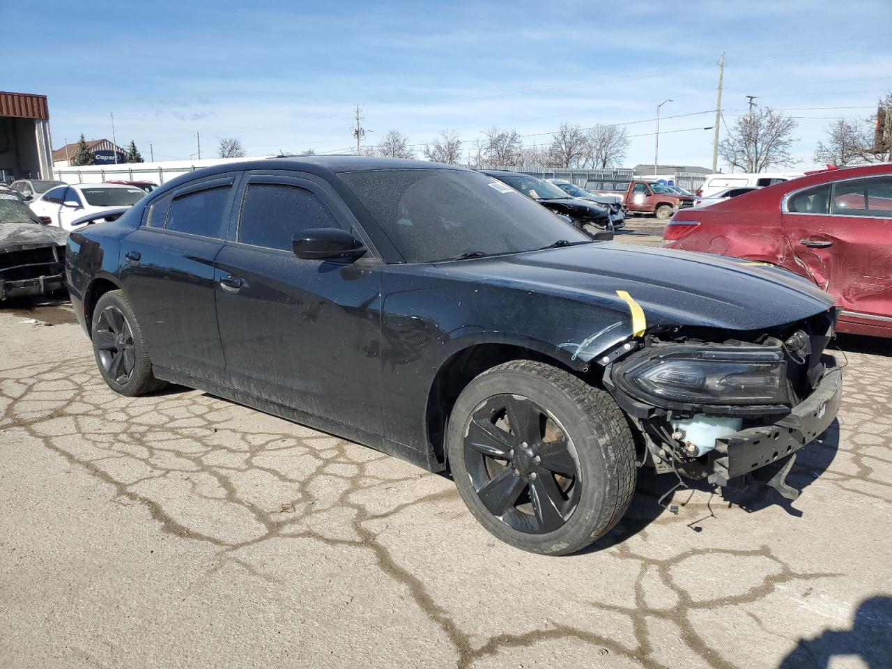 2016 Dodge Charger VIN 2C3CDXHG5GH323823 Copart auction photo, front end damage thumbnail 4