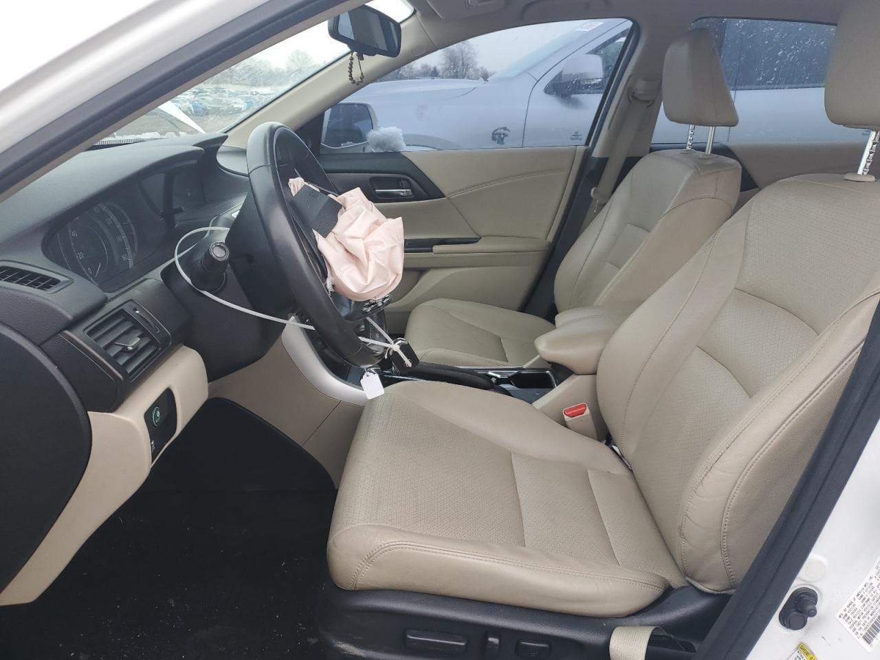 2014 Honda Accord VIN 1HGCR2F89EA025154 Copart auction photo, front end / rear end damage thumbnail 7