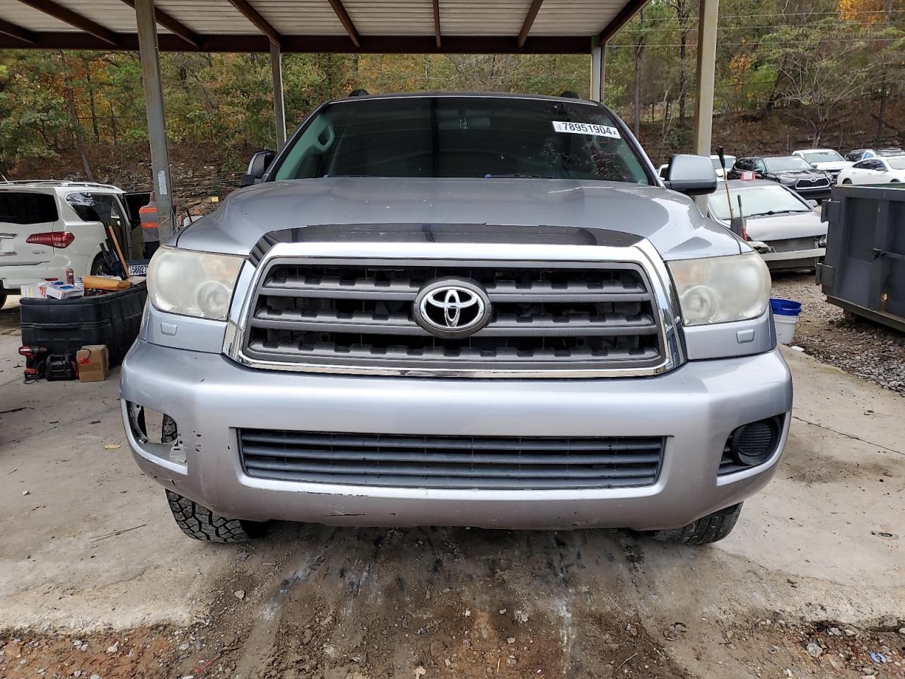 2012 Toyota Sequoia VIN 5TDZM5G11CS003322 Copart auction photo, side / mechanical damage thumbnail 5