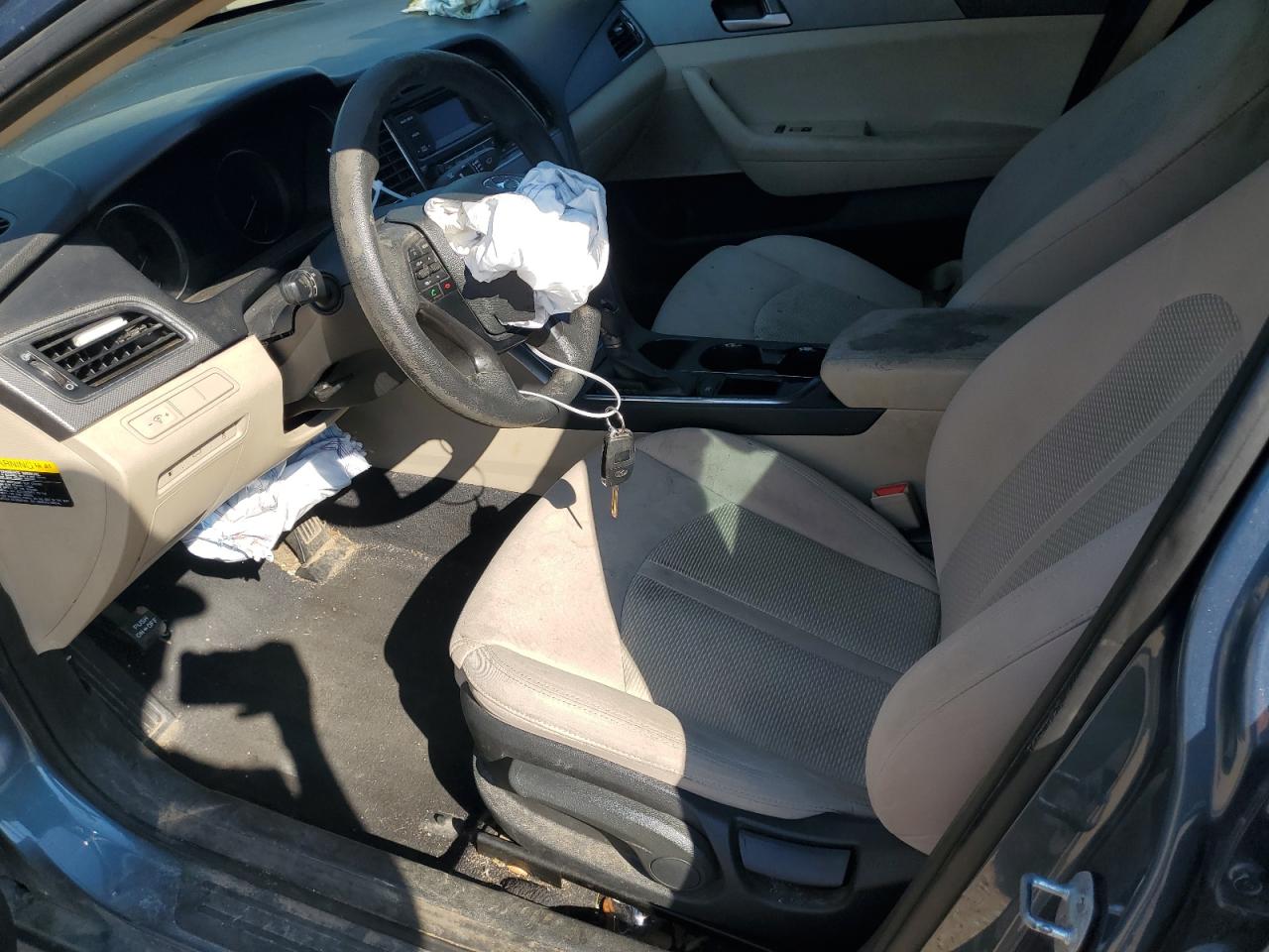 2015 Hyundai Sonata VIN 5NPE24AF1FH154187 Copart auction photo, front end damage thumbnail 7