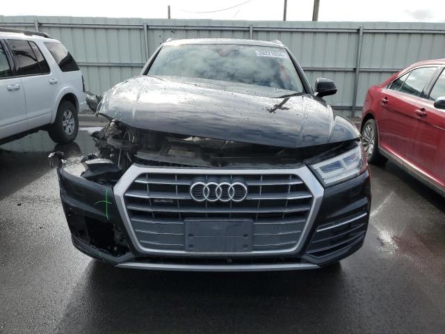 2018 Audi Q5 VIN WA1BNAFY7J2004379 Copart auction photo, front end / side damage thumbnail 5